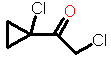 2-chloro-1-(1-chlorocyclopropyl)ethanone