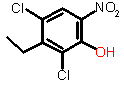 2,4-Dichloro-3-ethyl-6-nitrophenol   