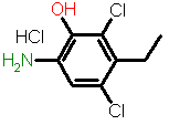 2,4-Dichloro-3-ethyl-6-aminophenol hydrochloride